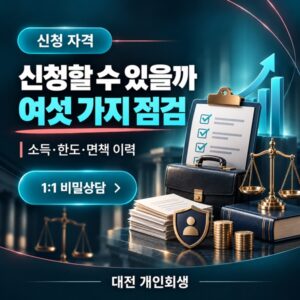 개인회생 가능 여부, 여섯 가지로 점검 | 소득·한도·면책 이력